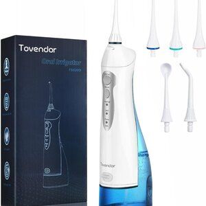 Electric Water Flosser, Cordless Rechargeable Dental Oral Irrigator Waterproof 3